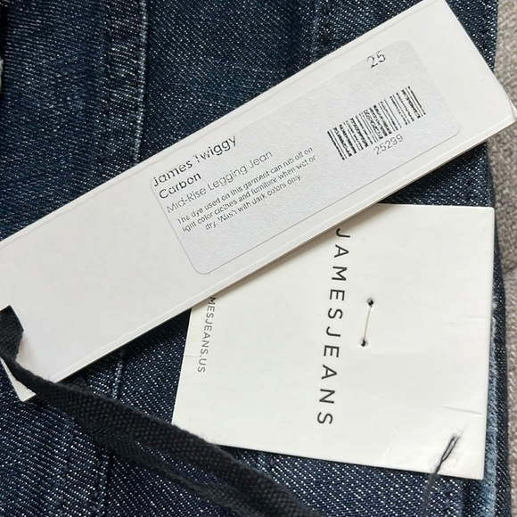 🆕 James Jeans Twiggy Distressed Mid-Rise Legging Jean Cotton Size 25 - Picture 8 of 11
